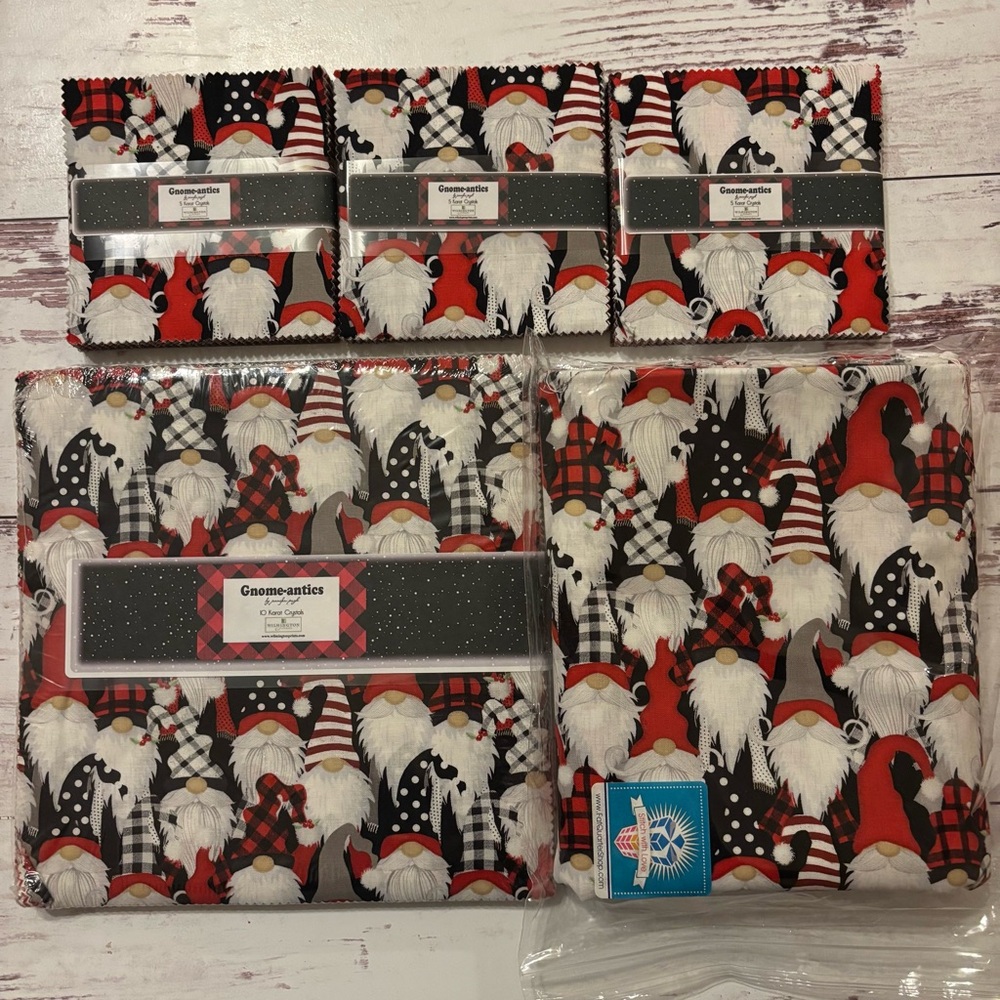 Gnome-Antics Fabric Bundle